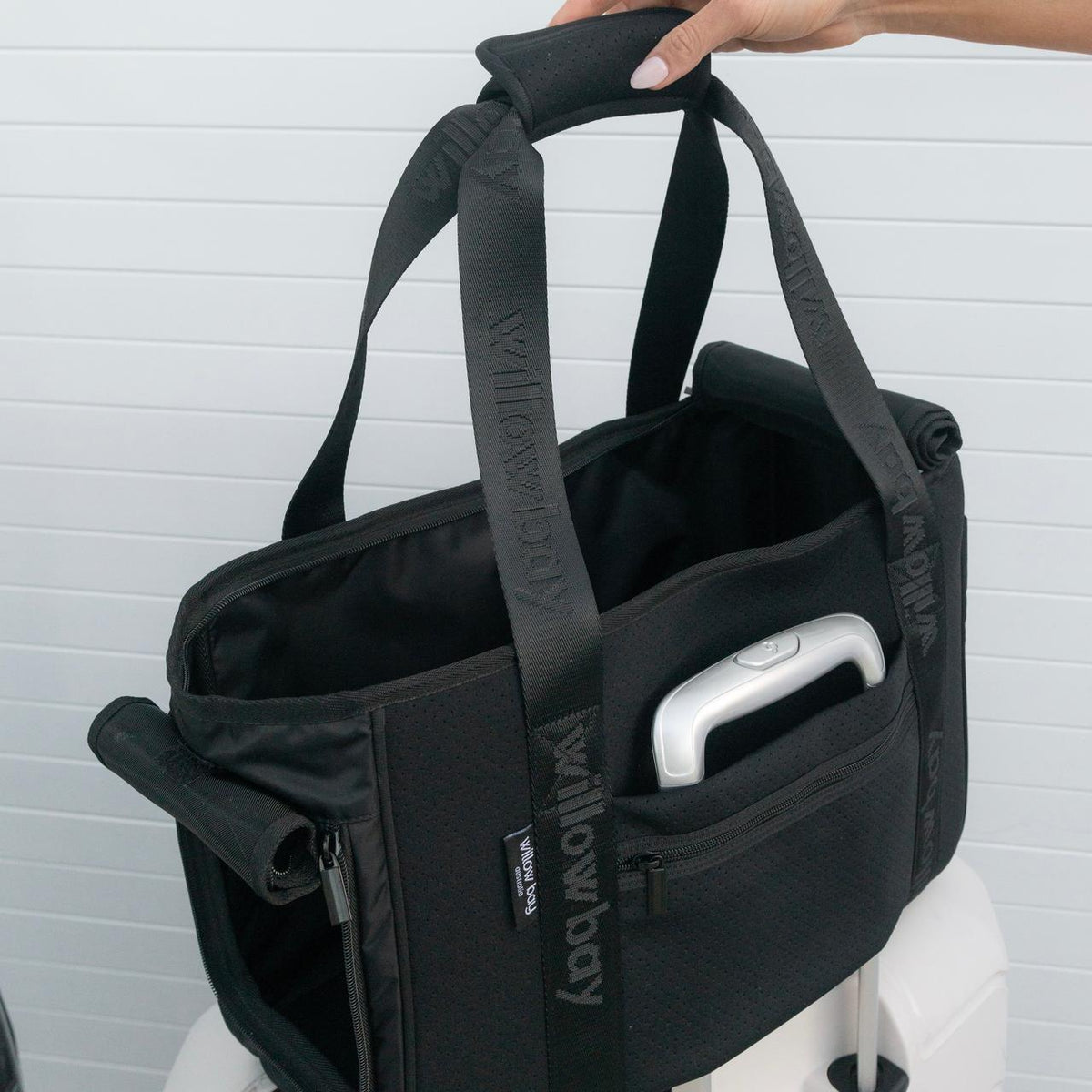 Pet Carrier - BLACK-Neoprene-Willow Bay Australia