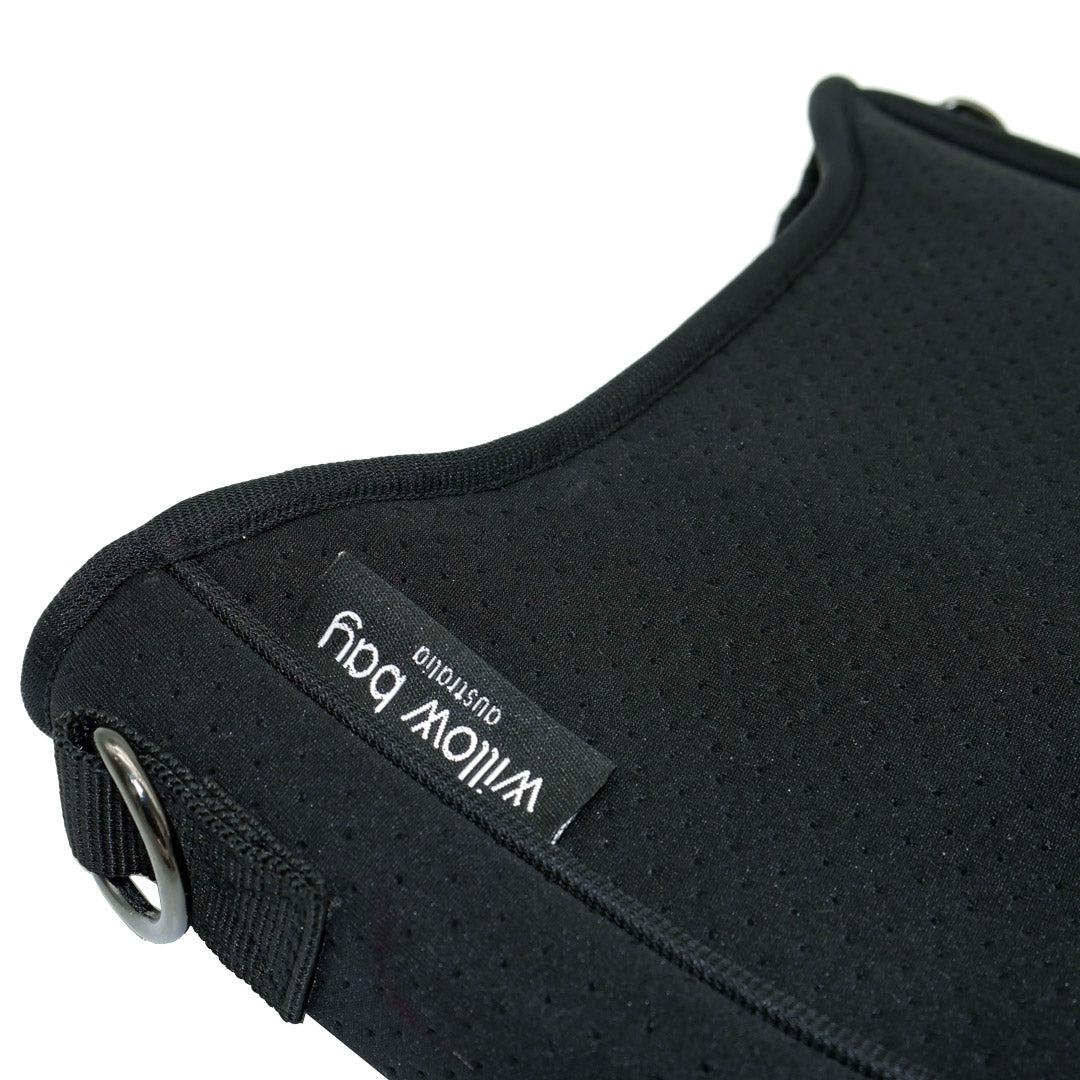 WillowBayAustraliaNeopreneBaguetteCrossbodyBag_Black