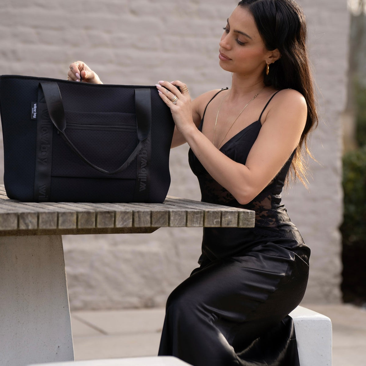 lululemon bag with trolley sleeve Boutique Neoprene Travel Bag