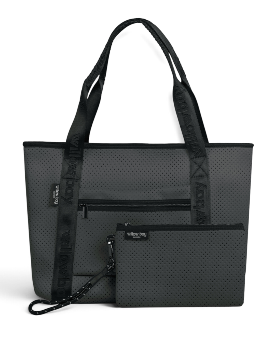 Boutique Travel Tote - Charcoal