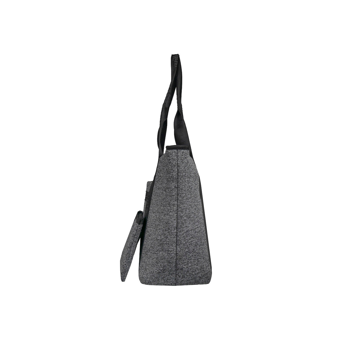 BOUTIQUE TRAVEL Neoprene Tote Bag With Zip (with luggage/trolley sleeve) - DARK MARLE