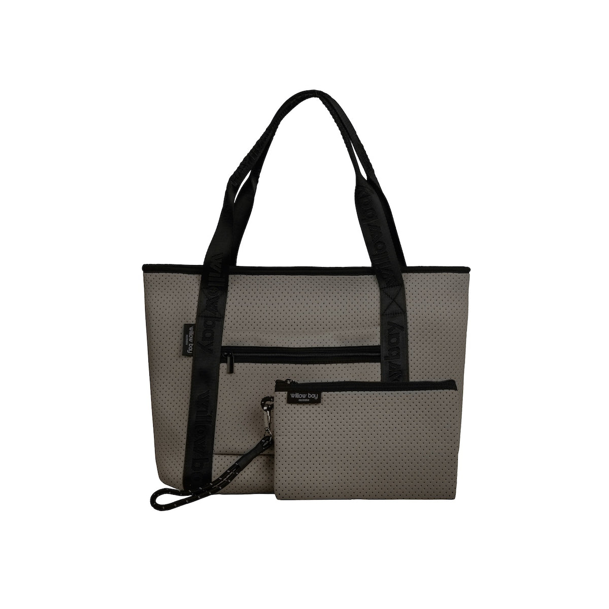 BOUTIQUE TRAVEL Neoprene Tote Bag With Zip (with luggage/trolley sleeve) - EARTHWOOD