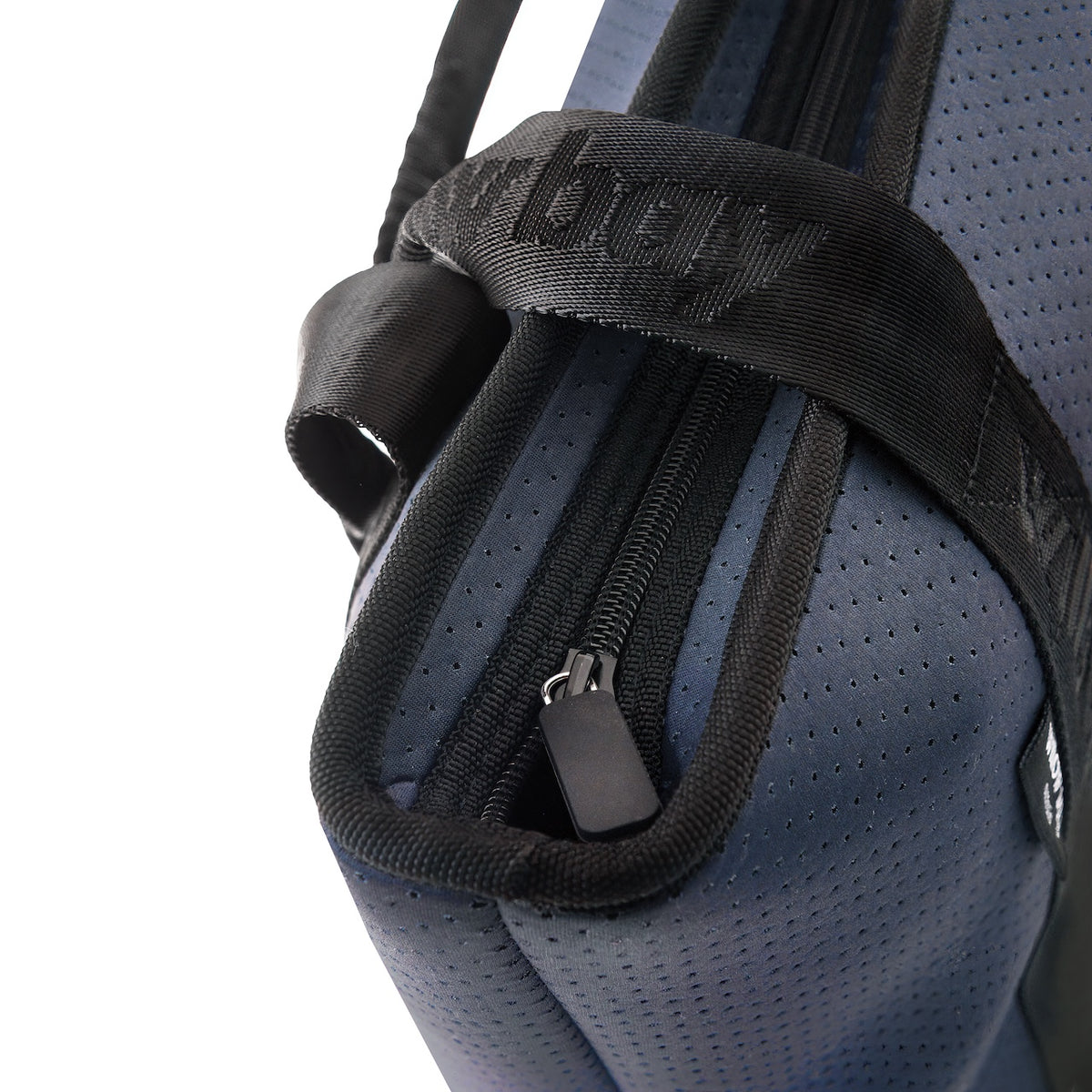 BOUTIQUE TRAVEL Neoprene Tote Bag With Zip (with luggage/trolley sleeve) - MIDNIGHT NAVY