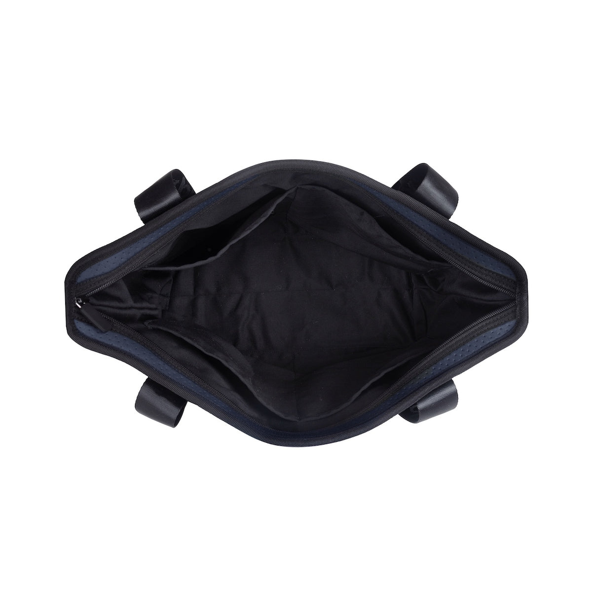 BOUTIQUE TRAVEL Neoprene Tote Bag With Zip (with luggage/trolley sleeve) - MIDNIGHT NAVY