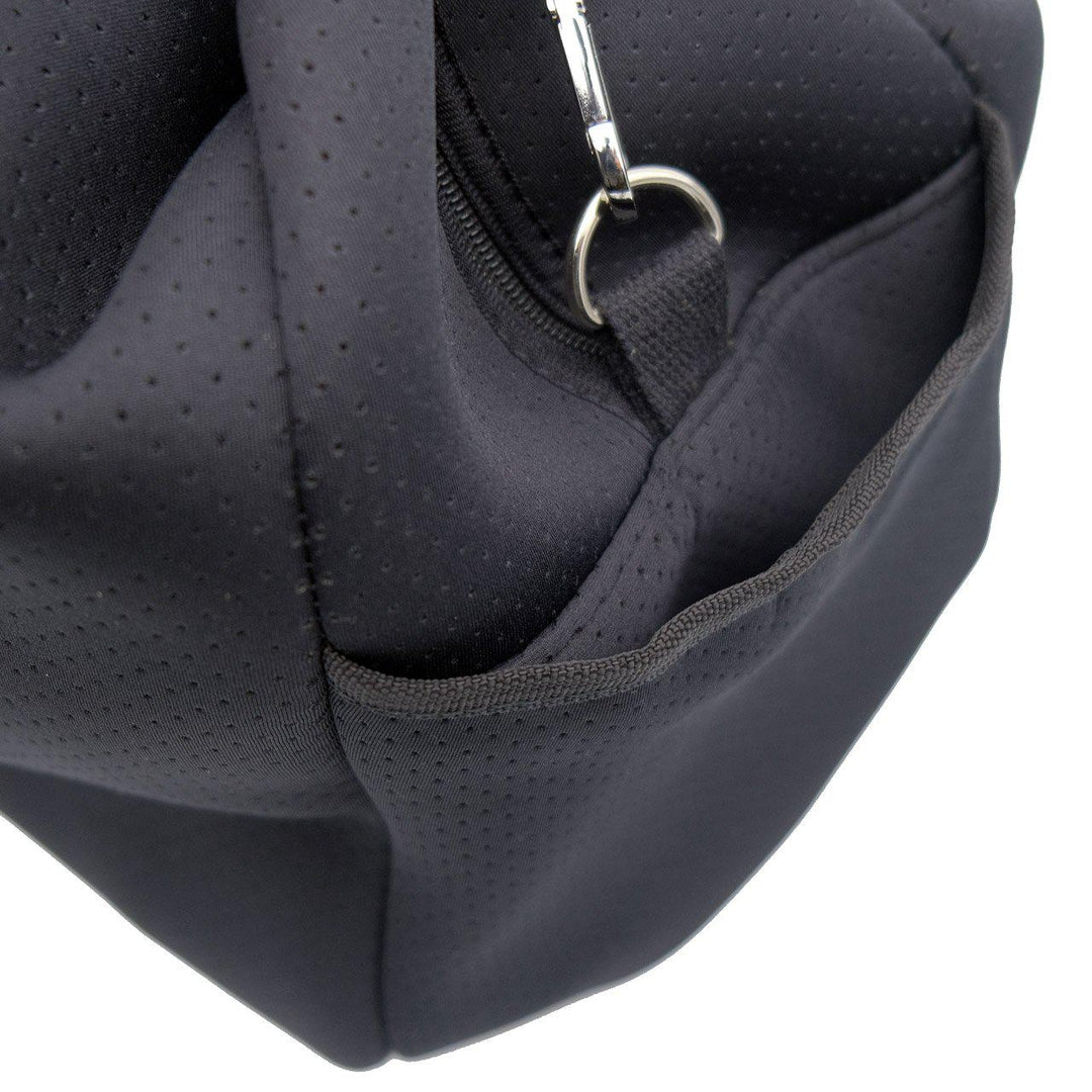 CABIN BAG - BLACK-travel bag-washable travel bag-overnight getaway-qantas-airline bag-sports bag-neoprene bag-Willow Bay Australia