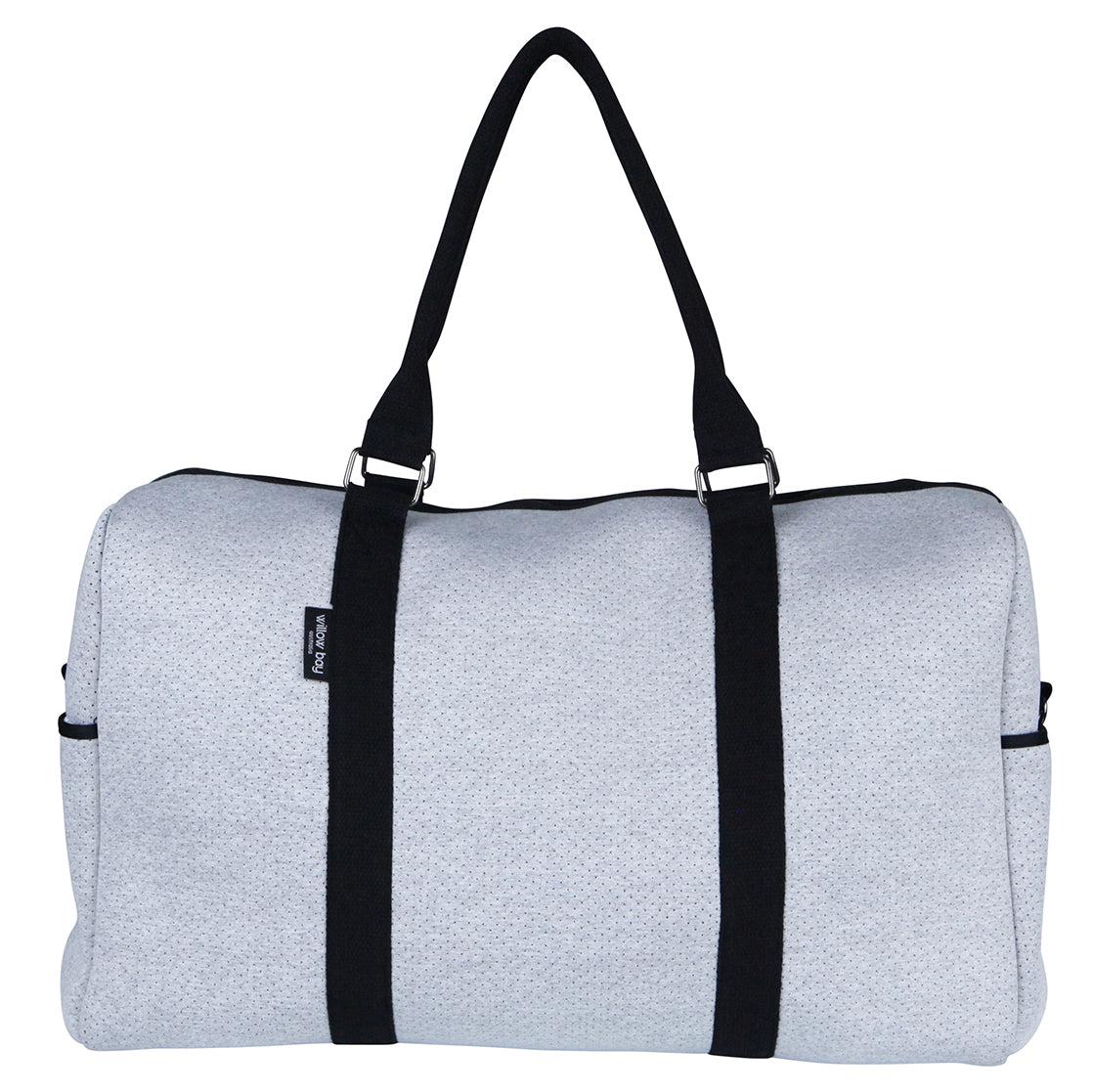 CABIN BAG - LIGHT MARLE-travel bag-washable travel bag-overnight getaway-qantas-airline bag-sports bag-neoprene bag-Willow Bay Australia