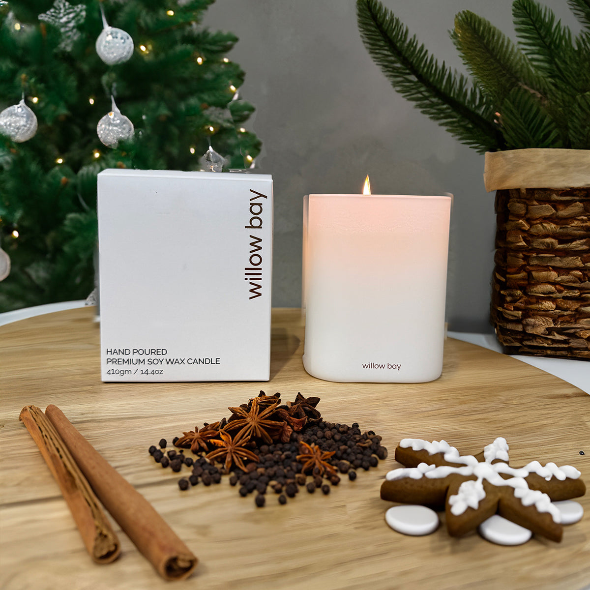 Premium Soy Candle - Festive Spice (Limited Edition Christmas scent)