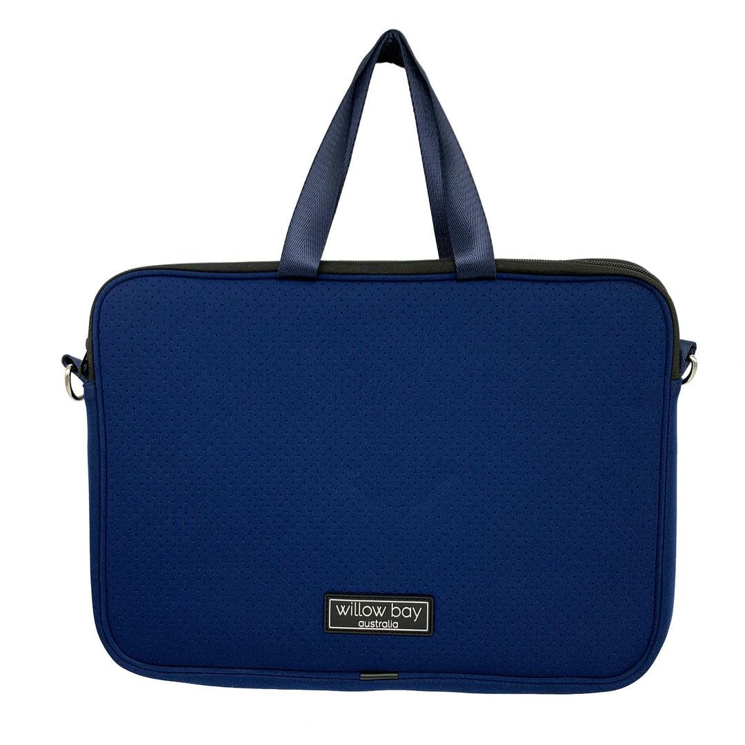 LAPTOP Bag Neoprene - NAVY-Laptop Bag-Willow Bay Australia