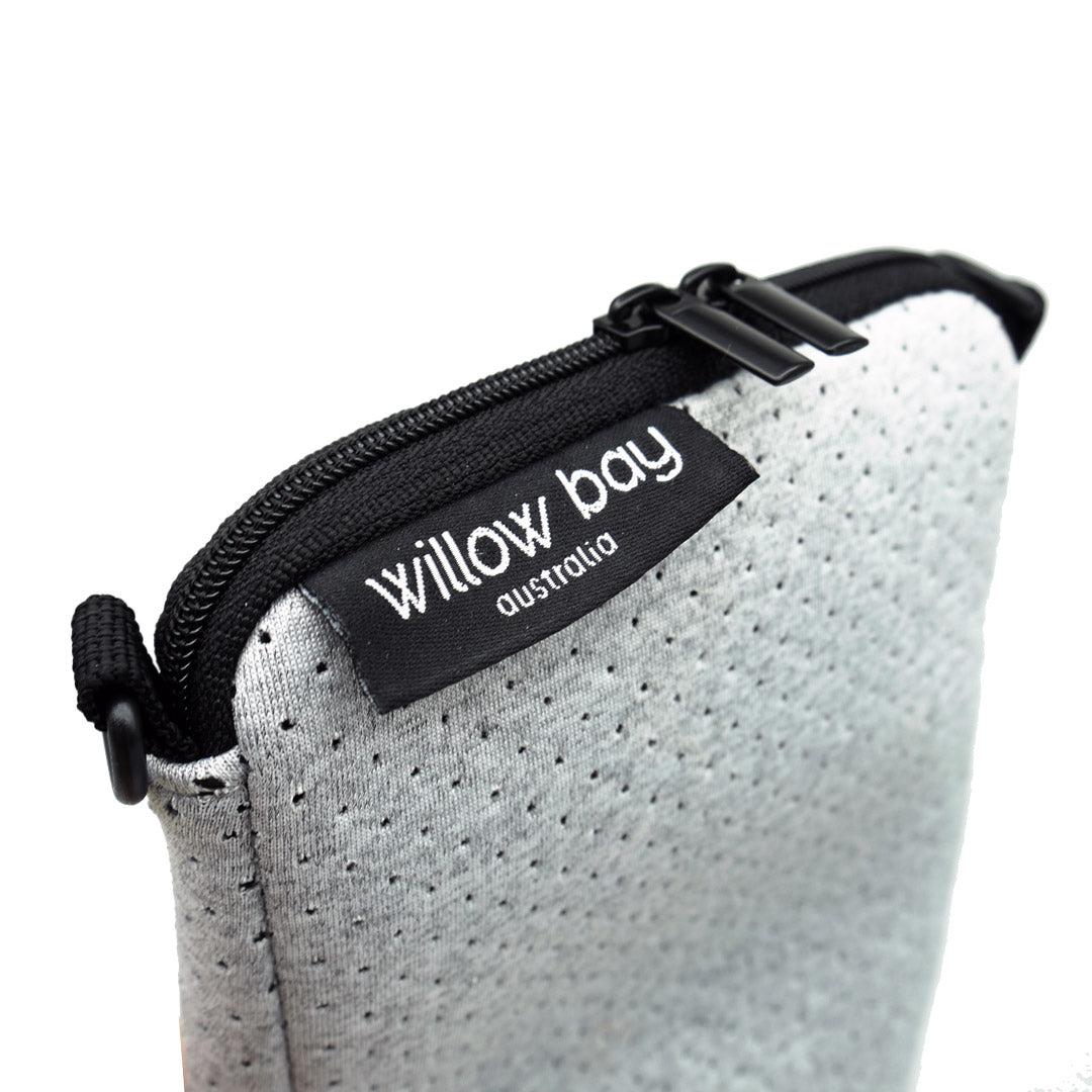 PHONE Neoprene Crossbody Bag - LIGHT MARLE-Sale-Willow Bay Australia