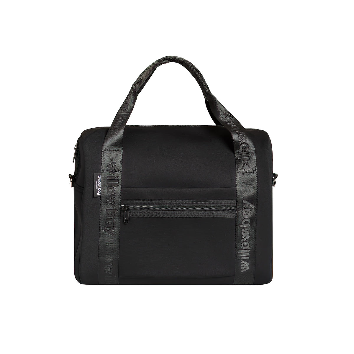 VOGUE TRAVEL DUFFEL Bag (with luggage/trolley sleeve) - Black