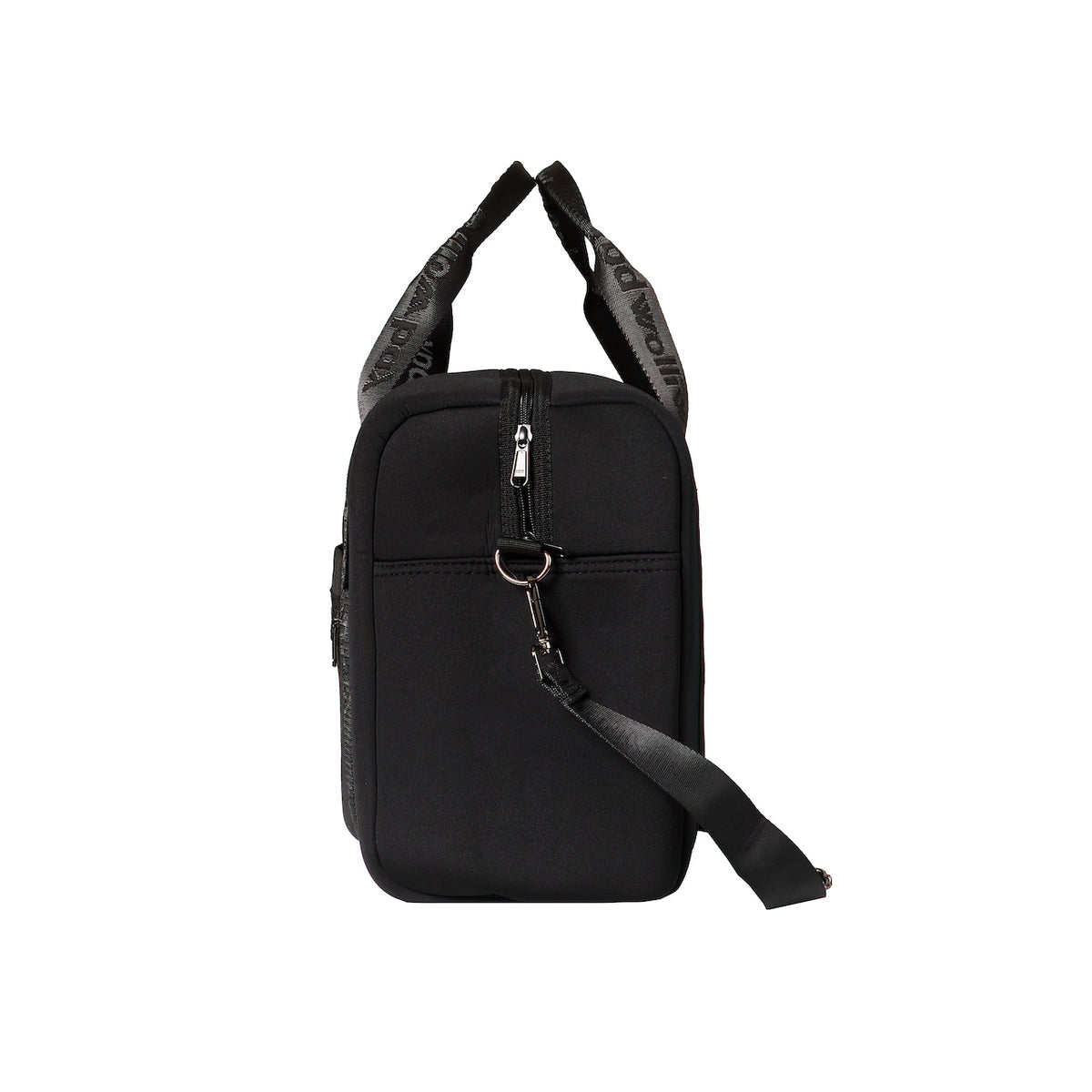 VOGUE TRAVEL DUFFEL Bag (with luggage/trolley sleeve) - Black