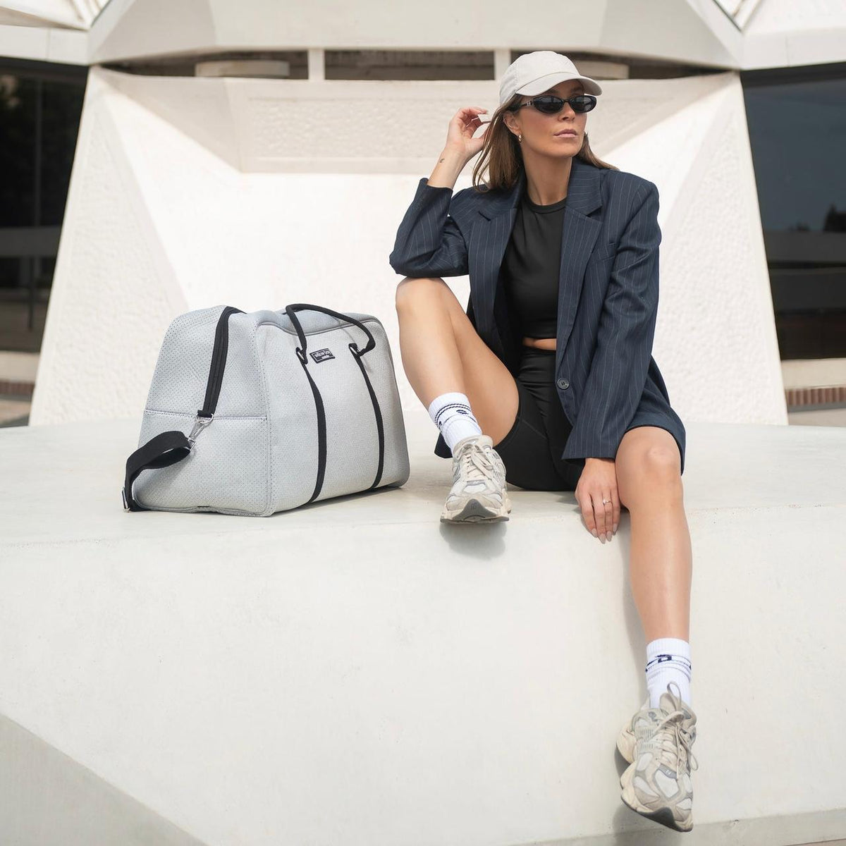 WEEKENDER Neoprene Bag - LIGHT MARLE