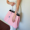 DAYDREAMER Neoprene Tote Bag With Closure - PINK