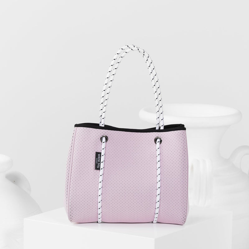 DAYDREAMER MINI Neoprene Tote Bag With Closure - SOFT LILAC