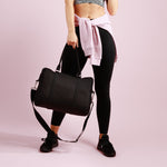 EXPRESS DUFFEL Neoprene Bag - BLACK-Duffel-Willow Bay Australia