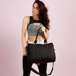 EXPRESS DUFFEL Neoprene Bag - BLACK-Duffel-Willow Bay Australia