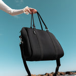 EXPRESS DUFFEL Neoprene Bag - BLACK-Duffel-Willow Bay Australia