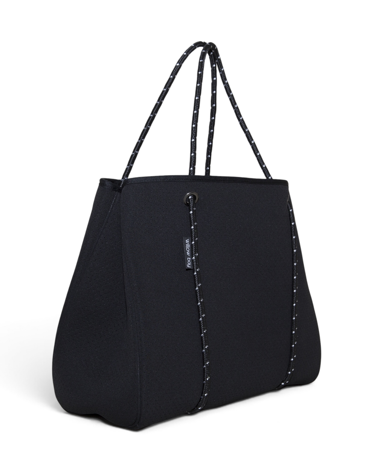 DAYDREAMER กระเป๋าผ้านีโอพรีนแบบฝาปิด - BLACK