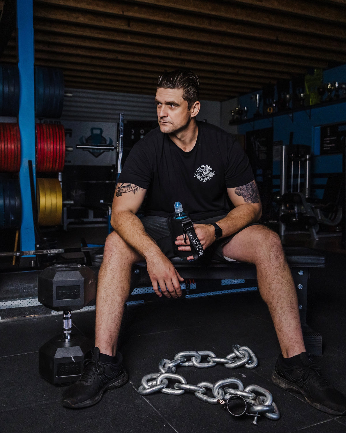 Magnetic Gym Caddy - Jet Black