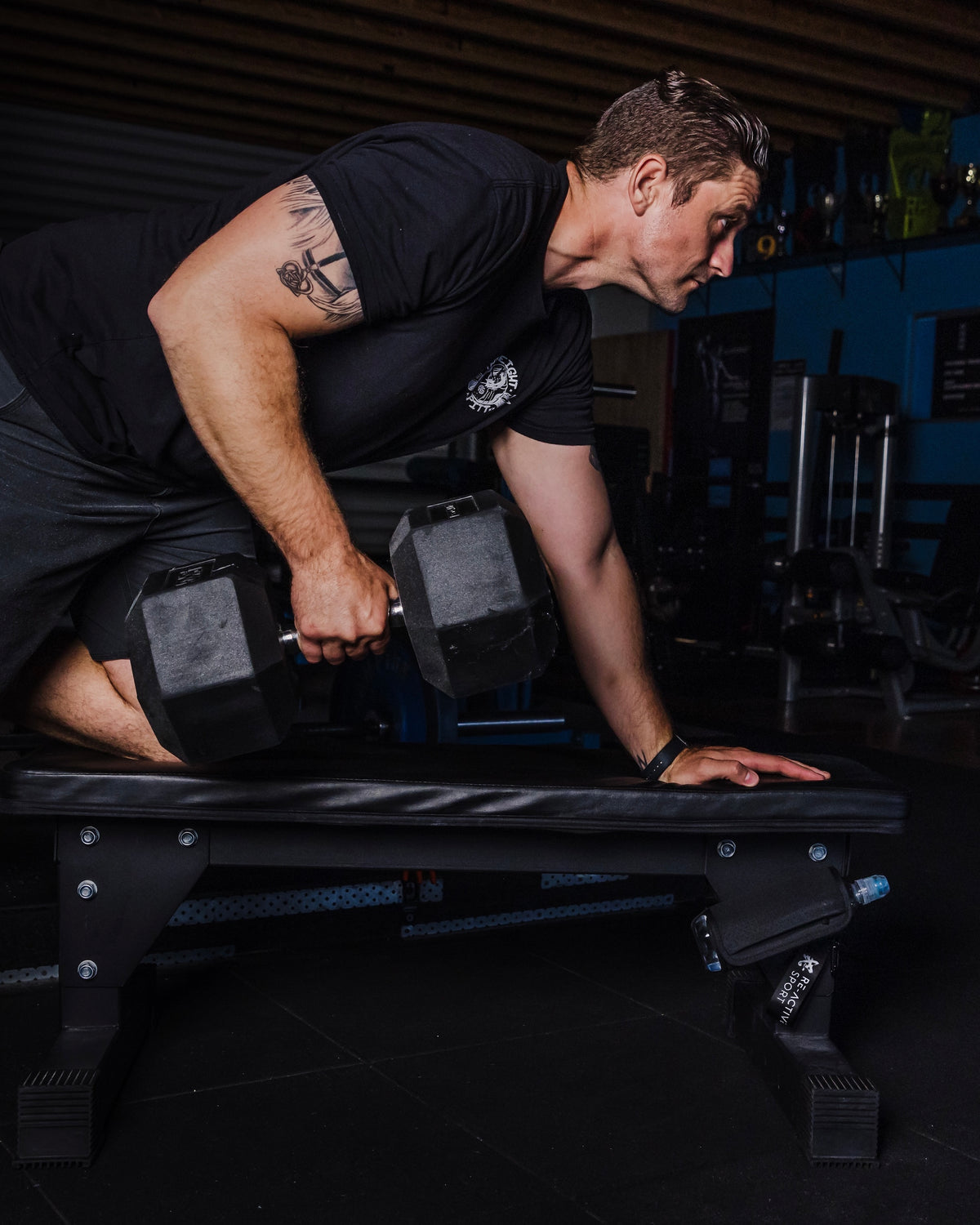 Magnetic Gym Caddy - Jet Black