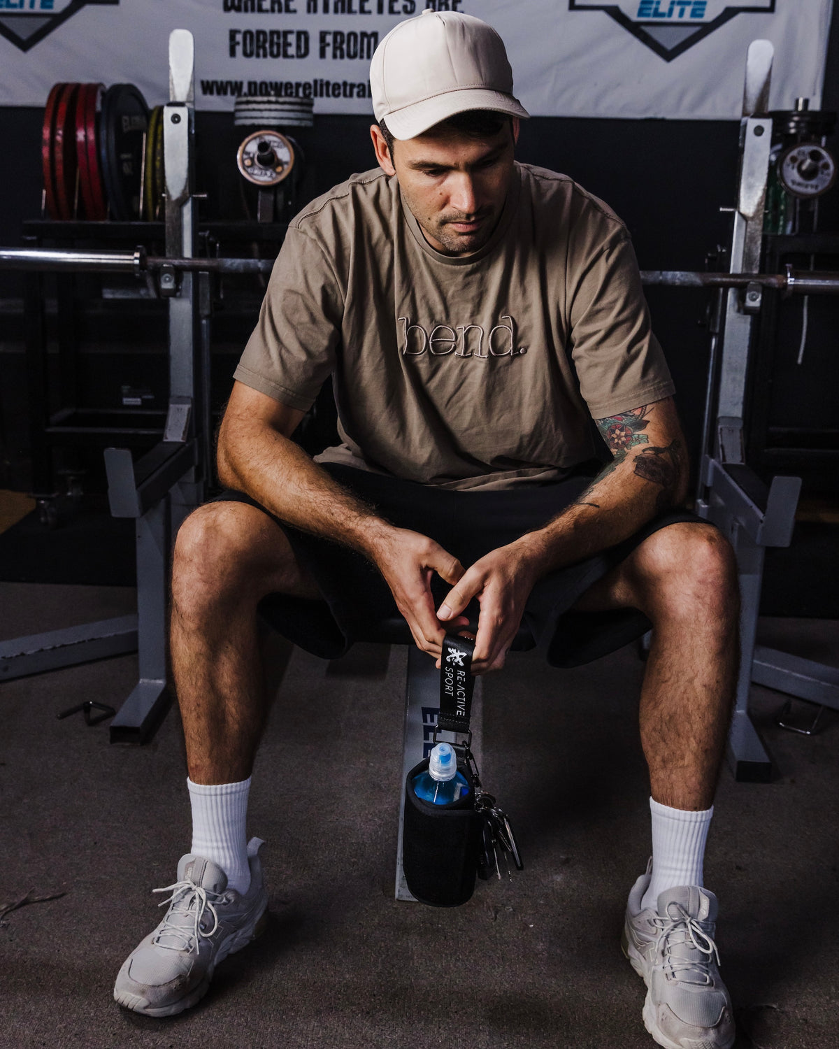 Magnetic Gym Caddy - Black Denim