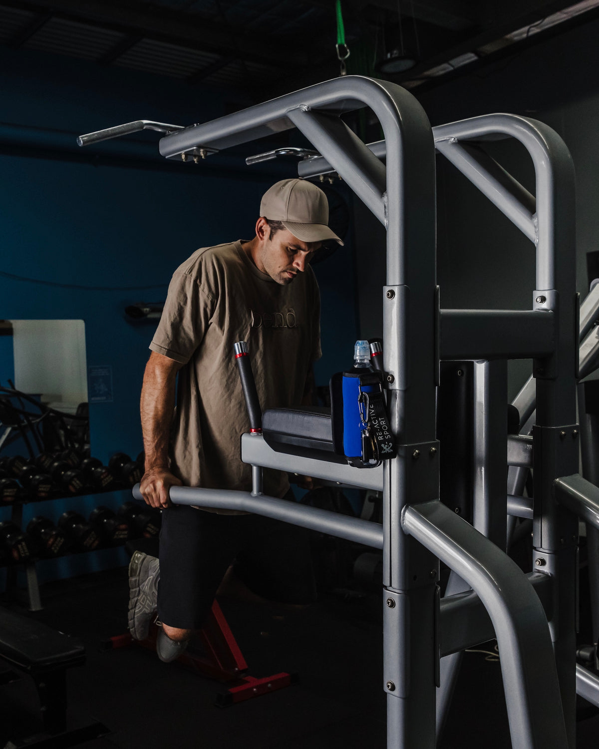 Magnetic Gym Caddy - Electric Blue