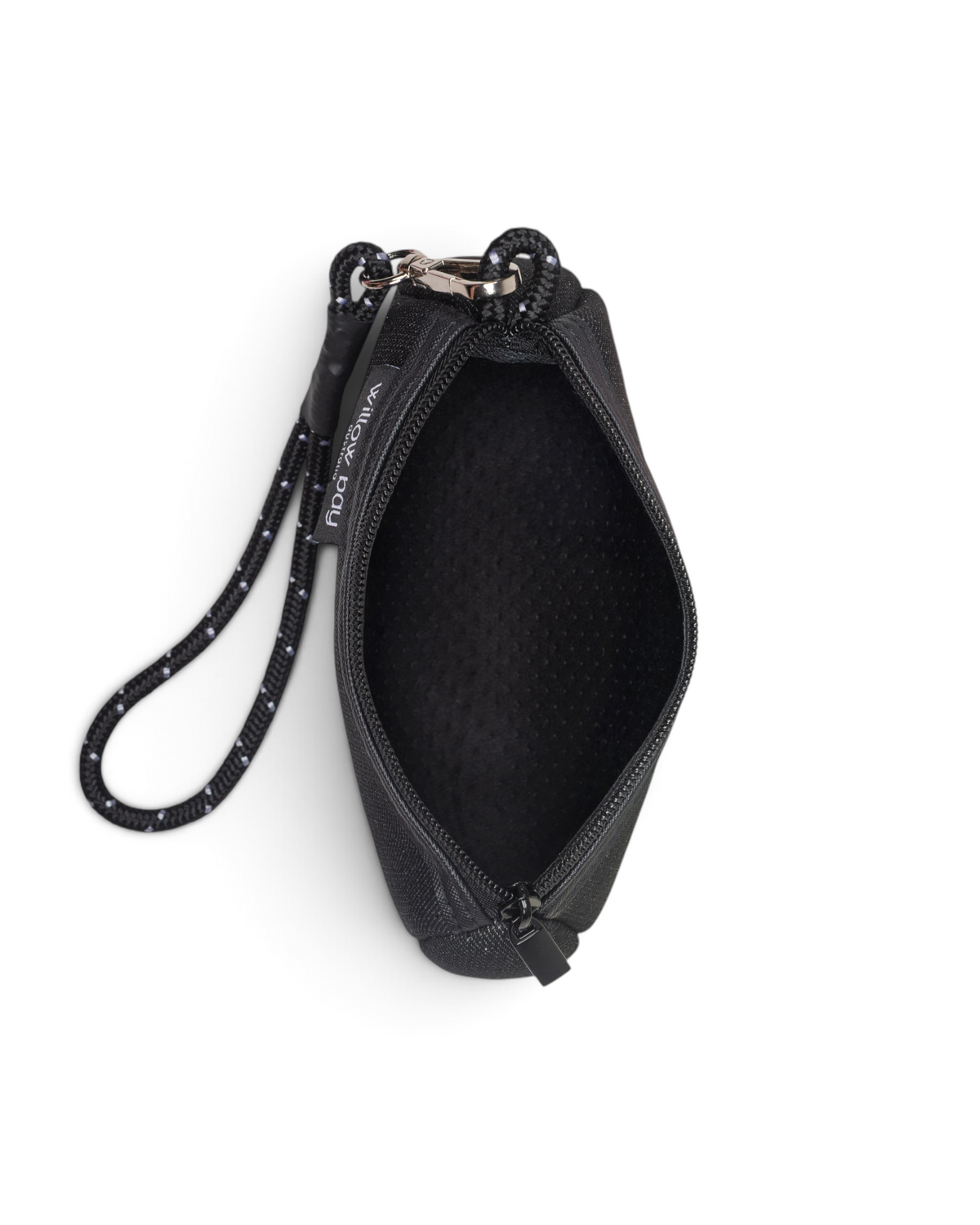 Wristlet Clutch - Black Denim