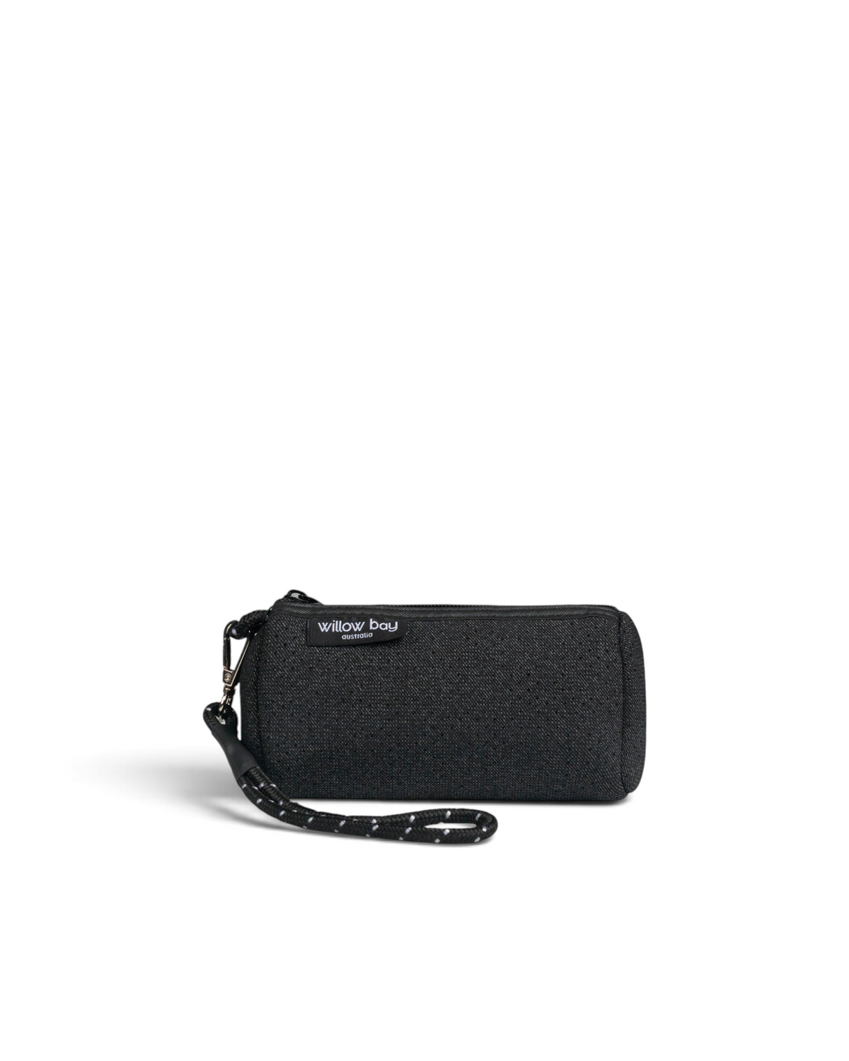 Wristlet Clutch - Black Denim