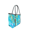 Natalie Broham x Willow Bay Wearable Art Boutique Mini #NB14-neoprene bag-shopping bag-handbag-art-artist-wearable art-hand painted tote-vegan bag-Willow Bay Australia