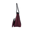 BOUTIQUE Neoprene Tote Bag With Zip - BURGUNDY-BOUTIQUE Neoprene Tote Bag With Zip - BLACK - Willow Bay -Offering gorgeous chic style & functionality, our black Boutique Neoprene Tote bags are ideal for everyday use. Free shipping for AU & NZ. Shop Now!-neoprene bag-shopping bag-handbag-travel bag-washable-vegan bag-Willow Bay Australia