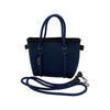 BOUTIQUE TINY Signature Neoprene Tote Bag With Zip - Navy