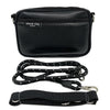 CROSSBODY Neoprene Bag - BLACK LEATHER LOOK-Crossbody-Willow Bay Australia