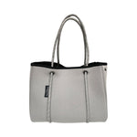 DAYDREAMER MINI Neoprene Tote Bag With Closure - GREY with Grey Rope (Limited Colour)