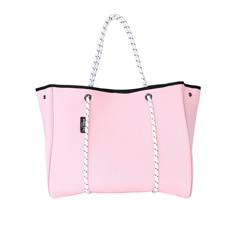 DAYDREAMER Neoprene Tote Bag With Closure - PINK