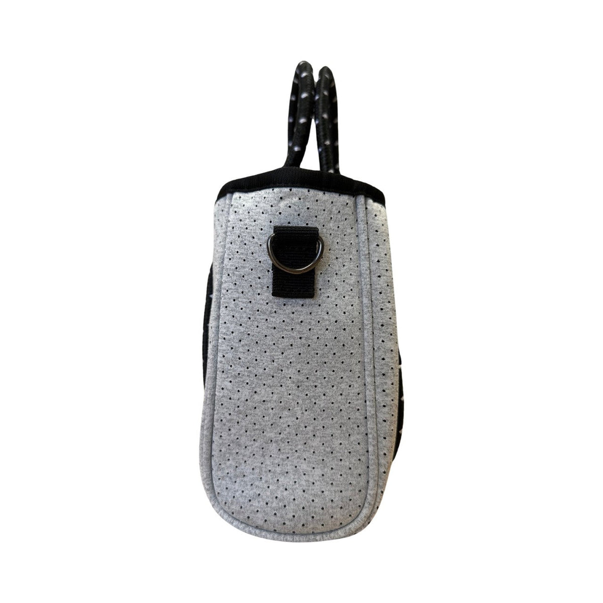 DAYDREAMER TINY Neoprene Tote Bag With Closure - LIGHT MARLE-neoprene bag-shopping bag-handbag-travel bag-washable-vegan bag-Willow Bay Australia