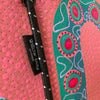 Lauren Rogers x Willow Bay Wearable Art Boutique Tote #LR3-neoprene bag-shopping bag-handbag-art-artist-wearable art-hand painted tote-vegan bag-Willow Bay Australia