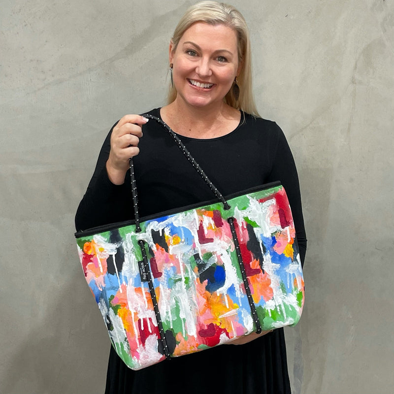 Melanie Crawford x Willow Bay Wearable Art Boutique Tote #MC1
