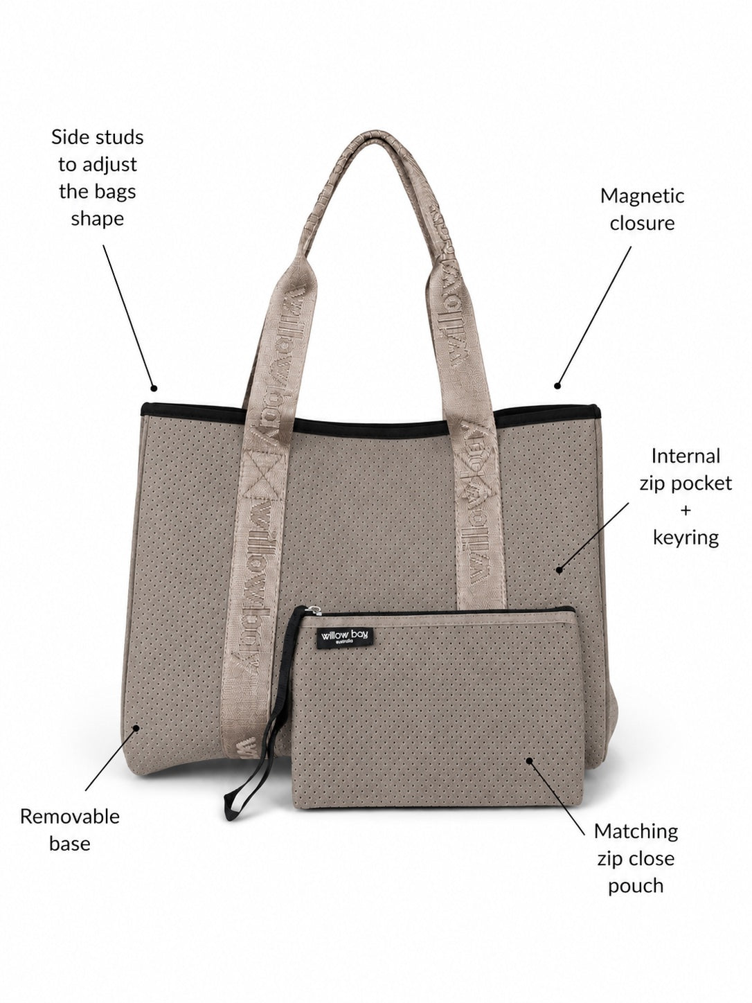 Daydreamer Branded Tote - Sage