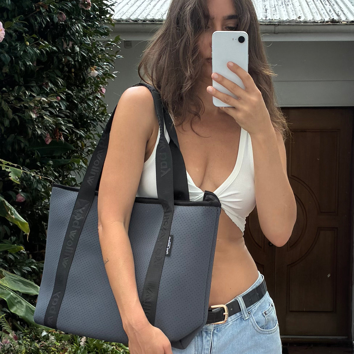 Boutique Travel Tote - Charcoal
